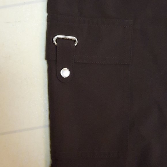 Zenergy by Chico's Brown Cargo Pants - Picture 2 of 6
